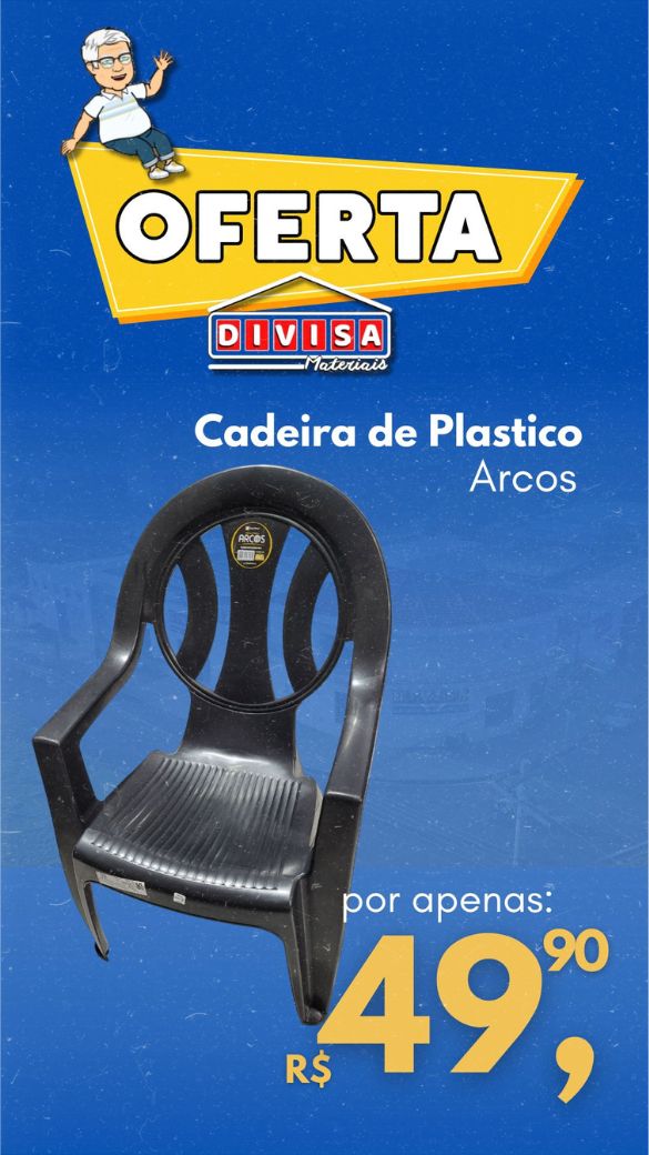 Cadeira de Plastico